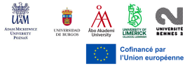 logos des partenaires de TELME et de l'union européenne