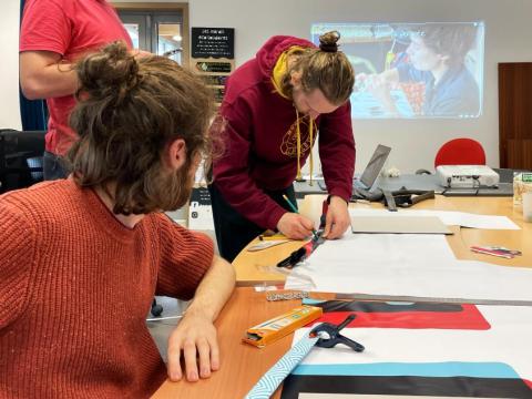 Réalisation d'une sacoche à vélo
